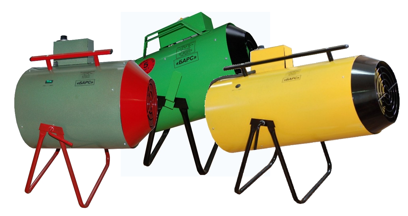 Электрические тепловые пушки