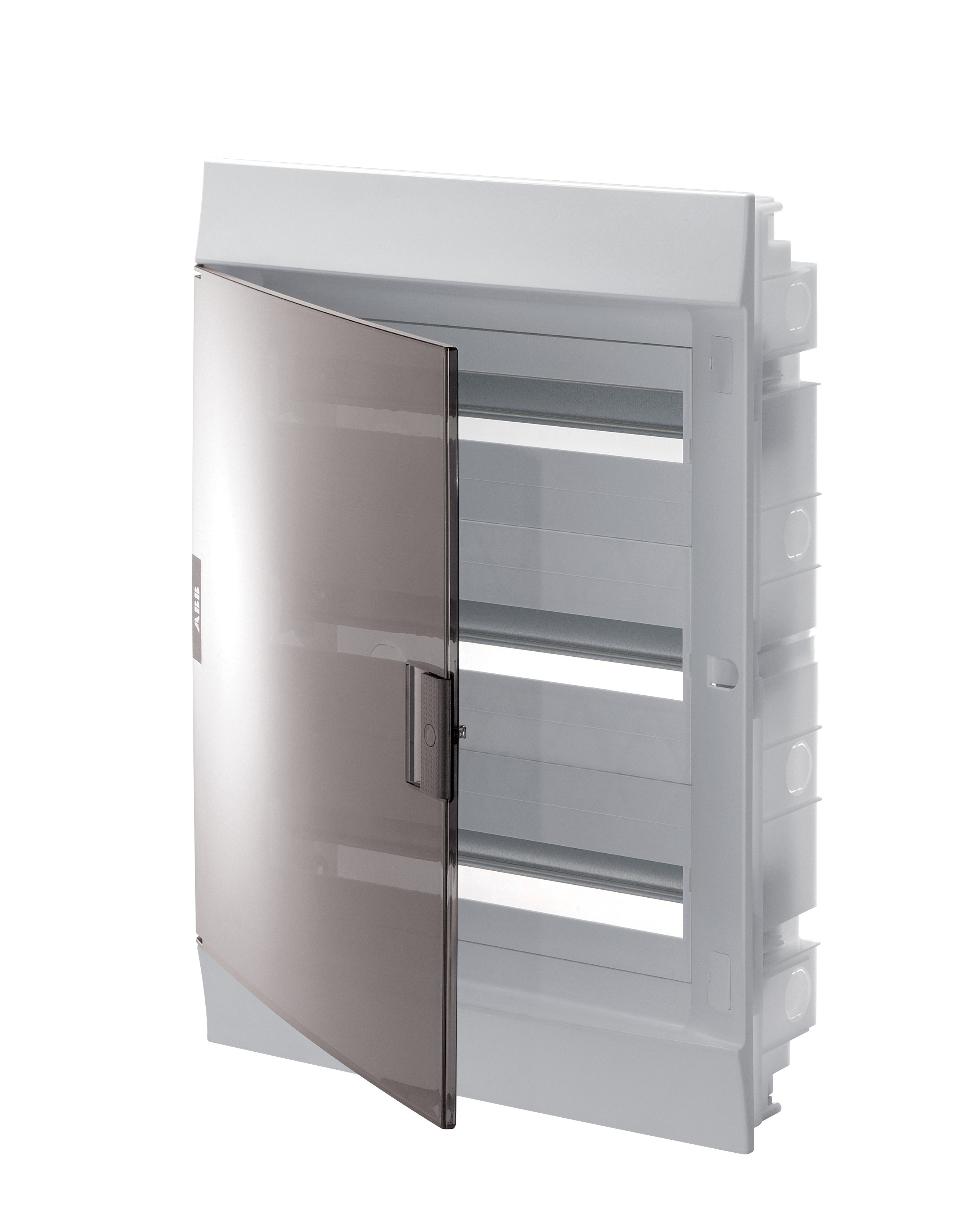 Бокс встраиваемый Mistral41 54М пластиковый, прозрачная дверь, c клеммным блоком IP41 1SLM004101A2209 фото