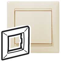 Рамка - Valena - 1 пост - слоновая кость - арт. 774351 фото