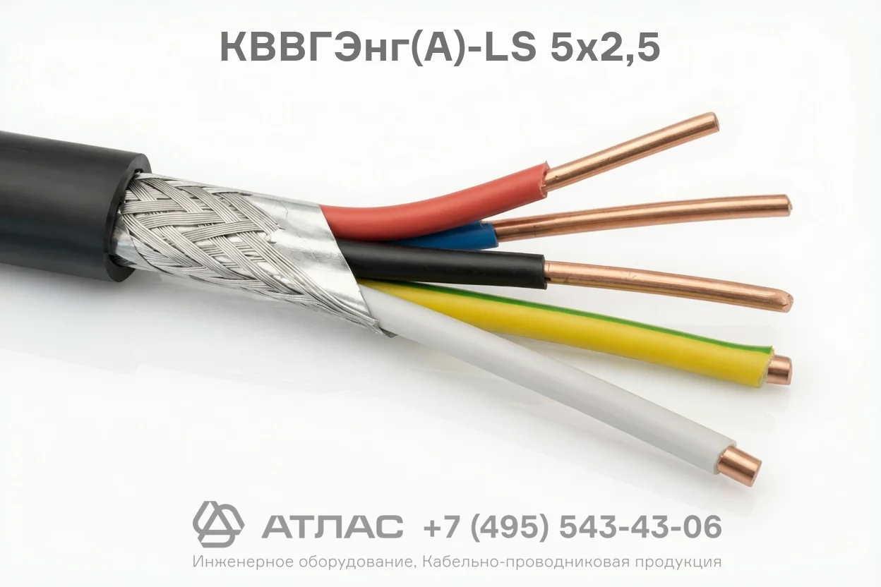 КВВГЭнг(А)-LS 5х2,5 фото