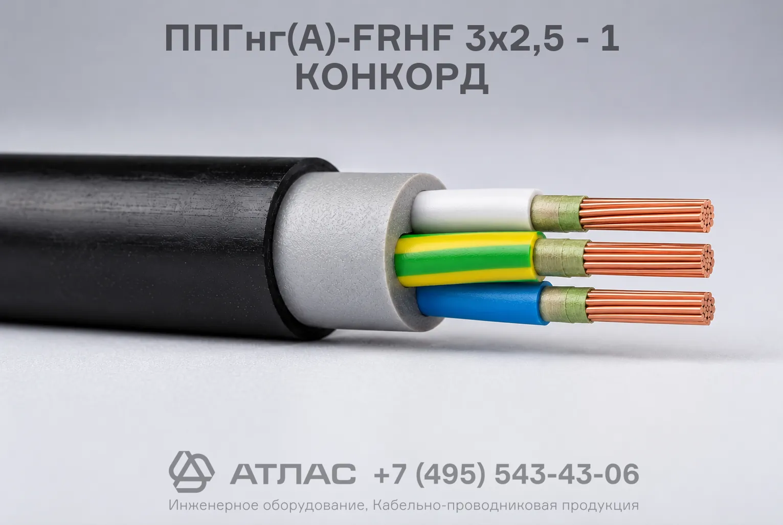 ППГнг(А)-FRHF 3х2,5 - 1 КОНКОРД фото