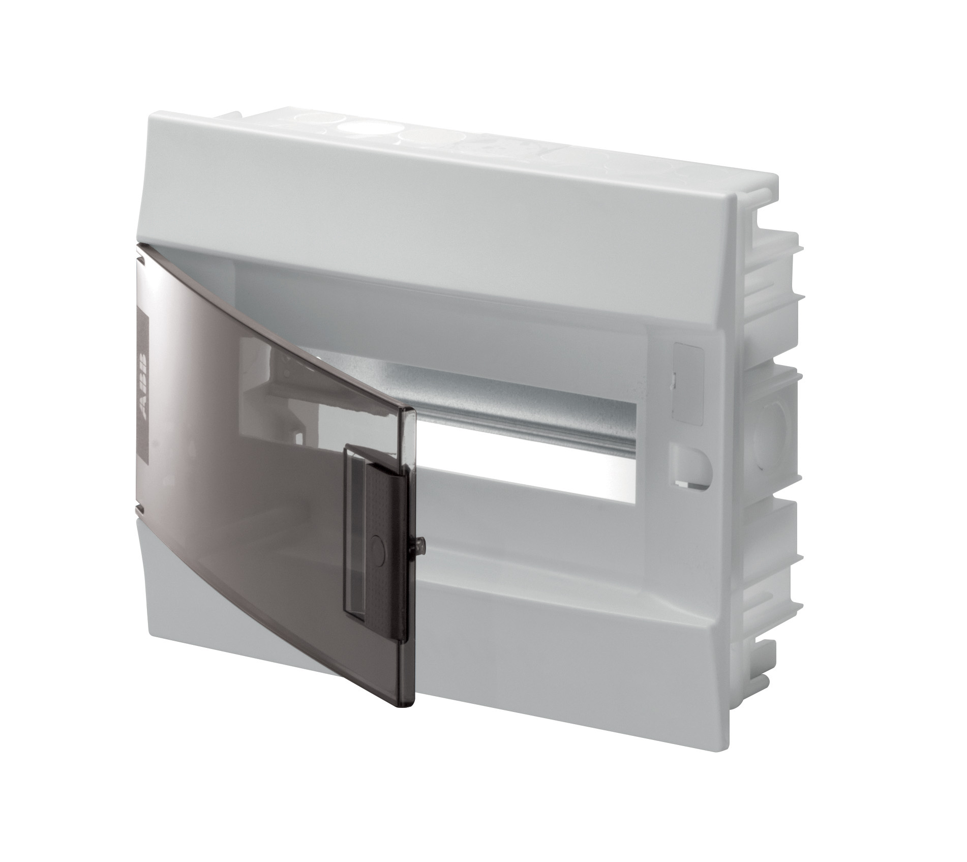 Бокс встраиваемый Mistral41 12М пластиковый, прозрачная дверь, c клеммным блоком IP41 1SLM004101A2203 фото