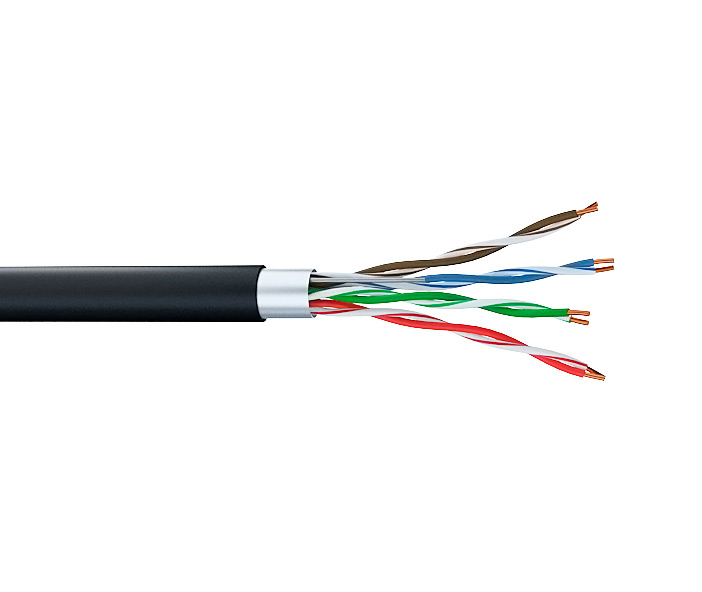 FTP-PA  4х2   cat 5e   C U  Outdoor с тросом  ALAS фото