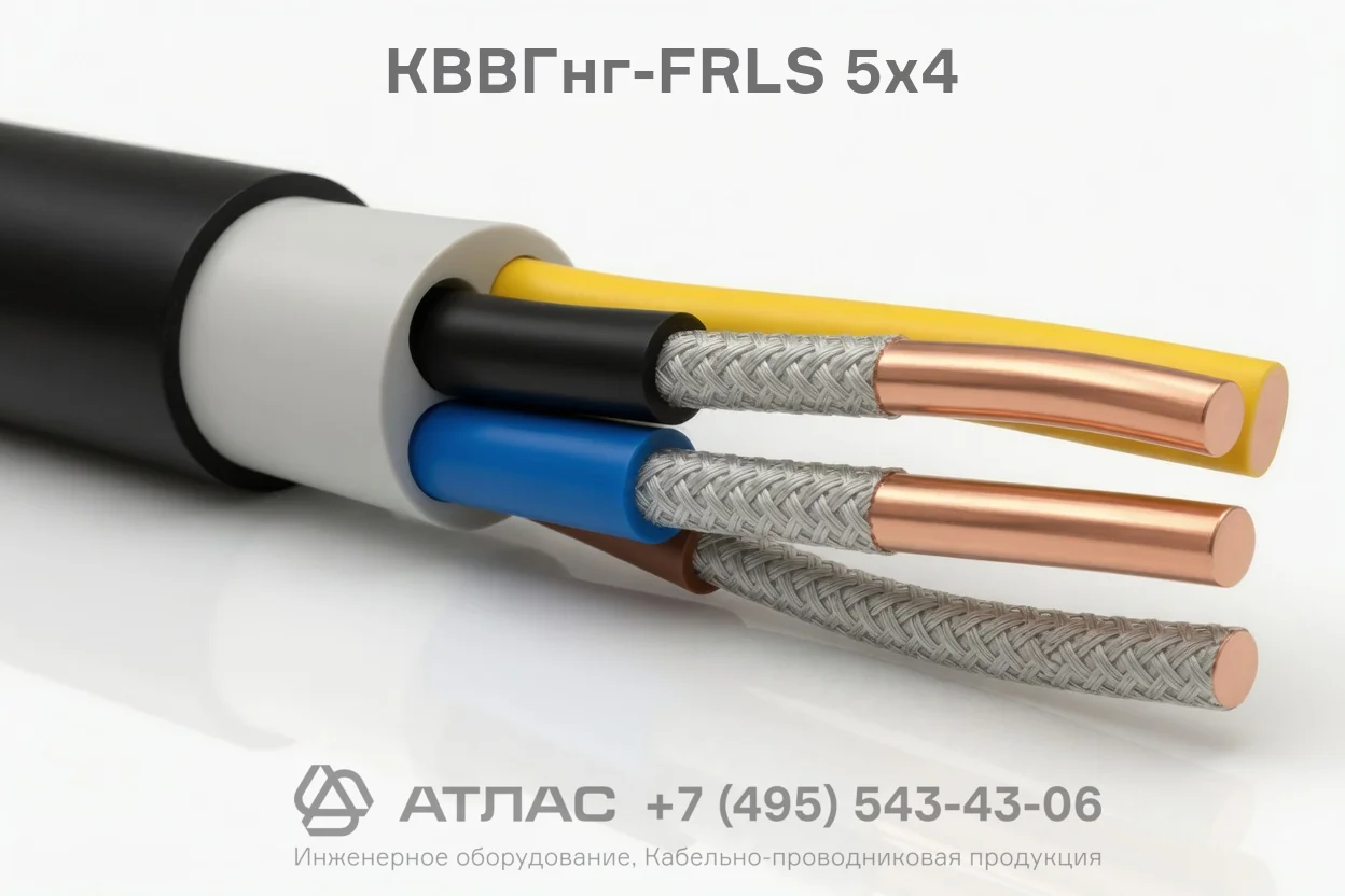 КВВГнг-FRLS 5х4 фото