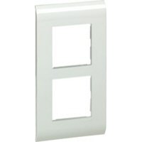 75022 Legrand Mosaic Рамка 2х2 модуля вертикальный монтаж фото