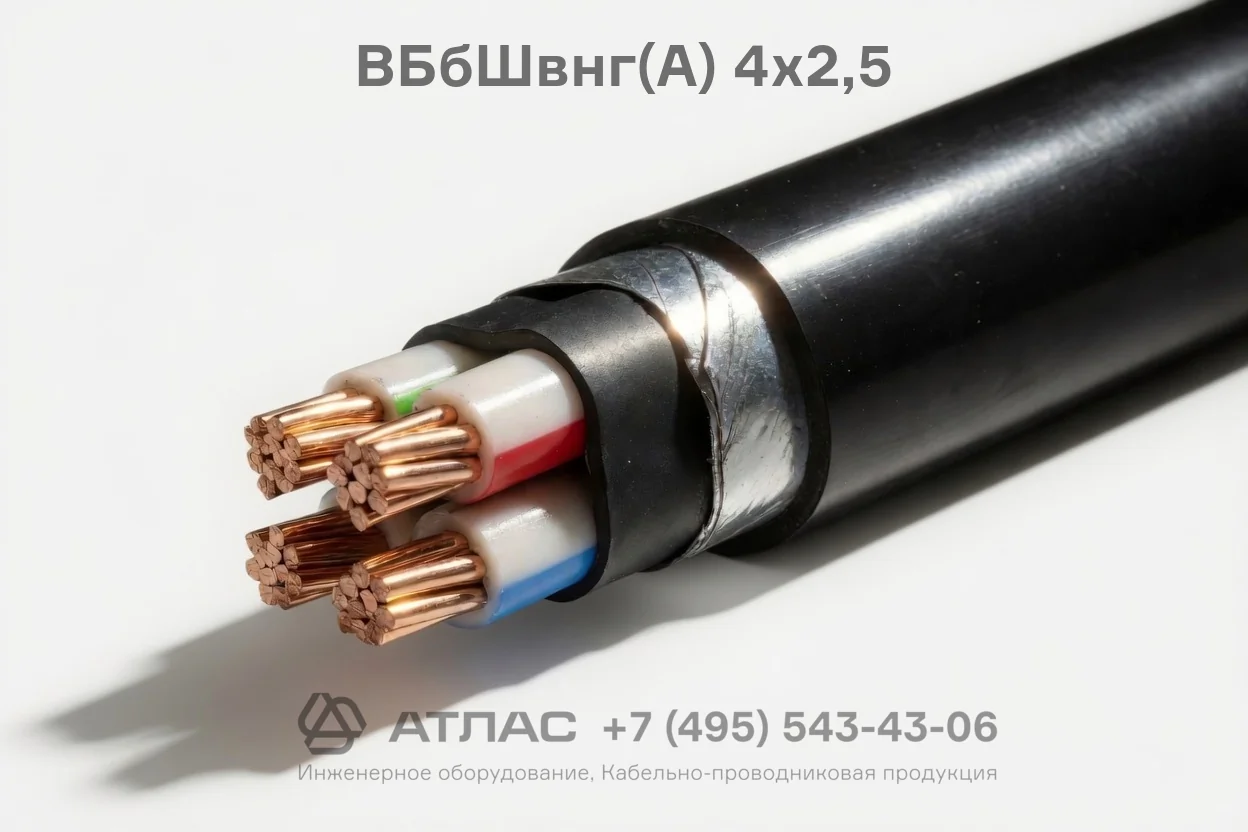 ВБбШвнг(А) 4х2,5 фото