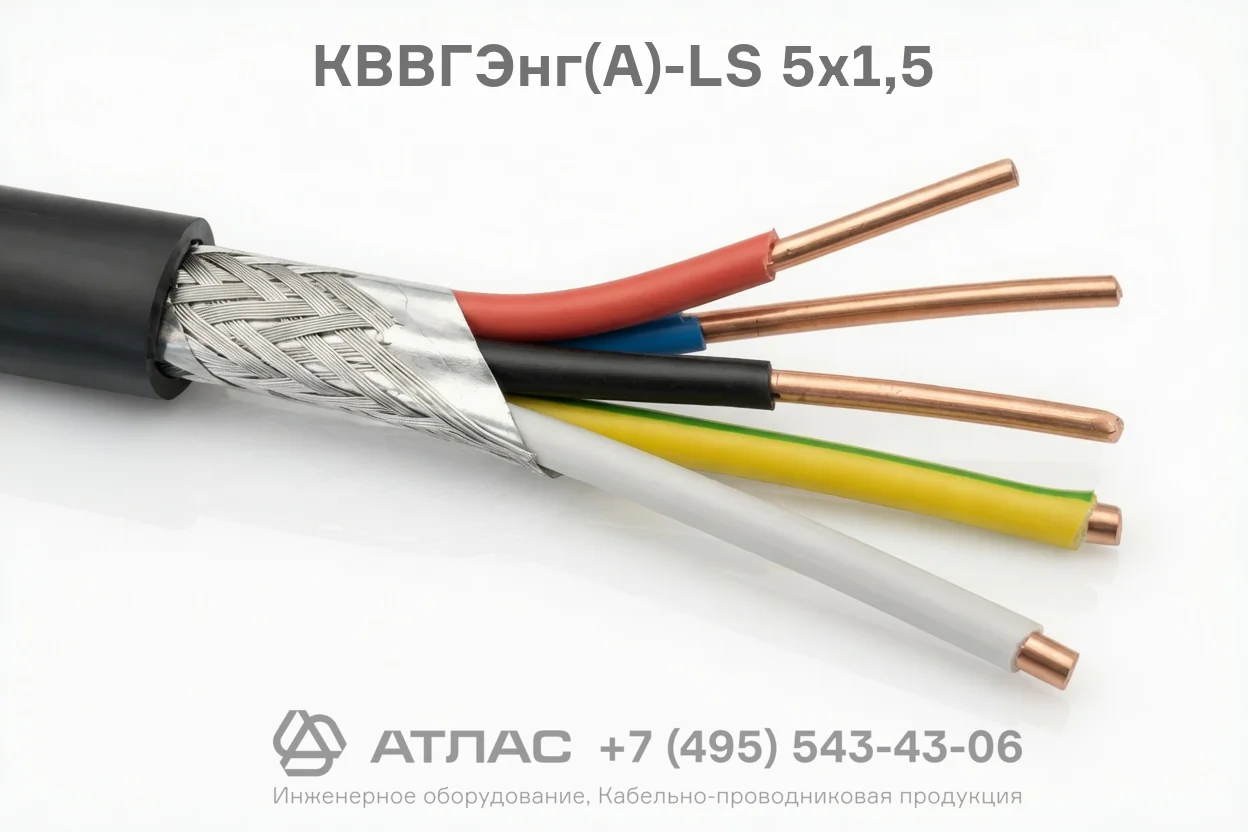 КВВГЭнг(А)-LS 5х1,5 фото