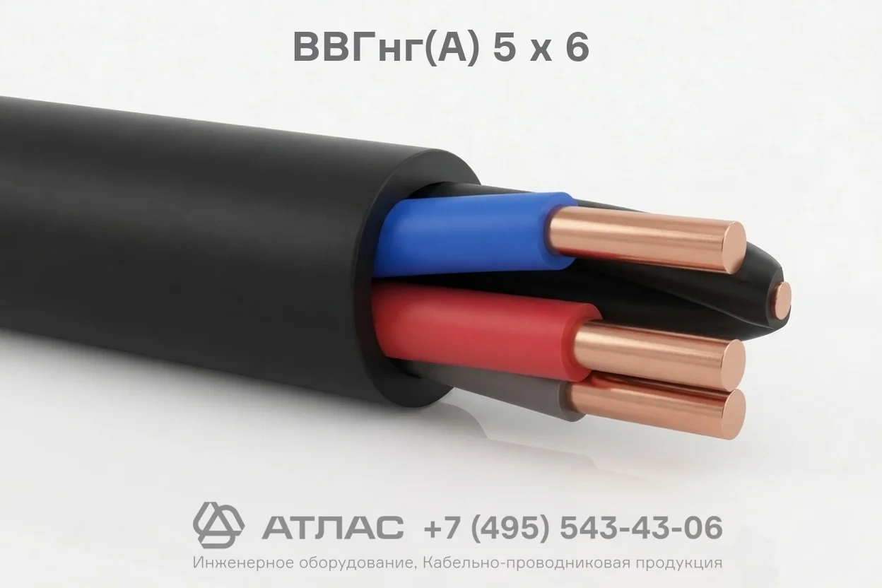 ВВГнг(А) 5 х 6 фото