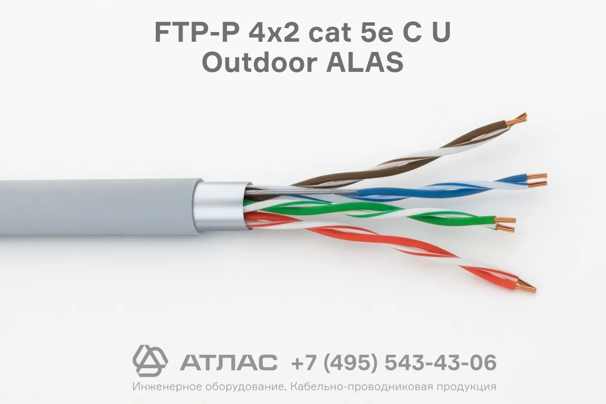 FTP-P  4х2   cat 5e   C U  Outdoor  ALAS фото