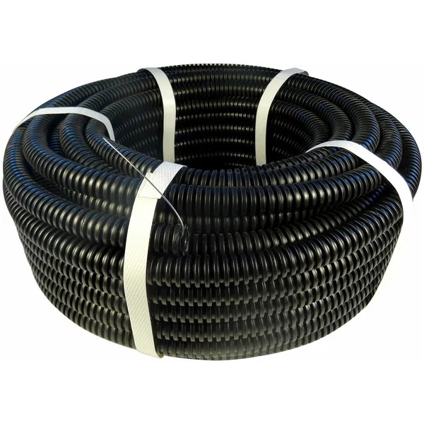 Гофра ПНД    16 мм с зондом черная фото