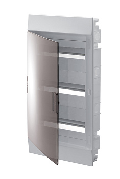 Бокс встраиваемый Mistral41 36М (3 ряда) пластиковый, прозрачная дверь, c клеммным блоком IP41 1SLM004101A2207 фото