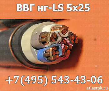 ВВГнг(А)-LS 5х25 мк фото
