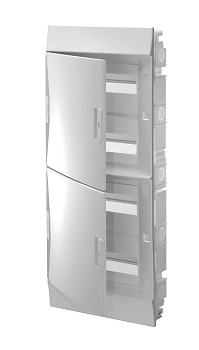 Бокс встраиваемый Mistral41 48М пластиковый, непрозрачная дверь, c клеммным блоком IP41 1SLM004101A1108 фото