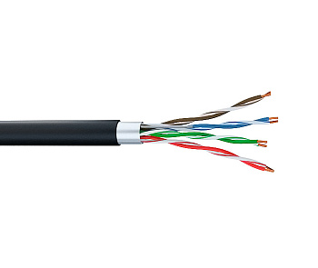 FTP-PA  4х2   cat 5e   C U  Outdoor с тросом  ALAS фото