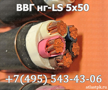 ВВГнг(А)-LS 5х50 фото