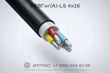 АВВГнг(А)-LS 4х16 фото