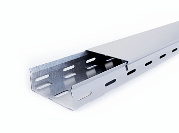 Лоток перф. оцинк. 100х50 ЗАМКОВЫЙ, длина 2 м фото